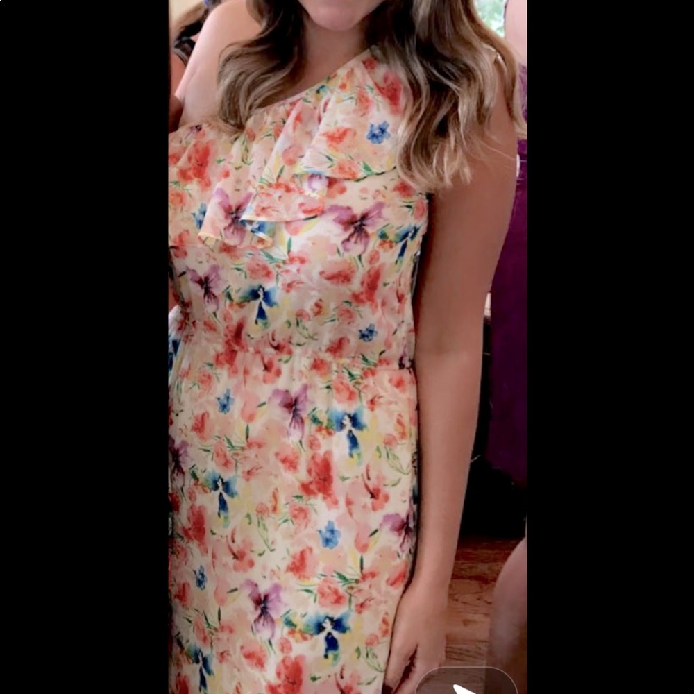 Skies are blue maxi dress
